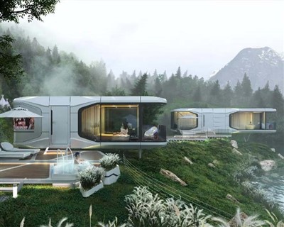 Dá sa Luxury Capsule House využiť ako jogové štúdio?